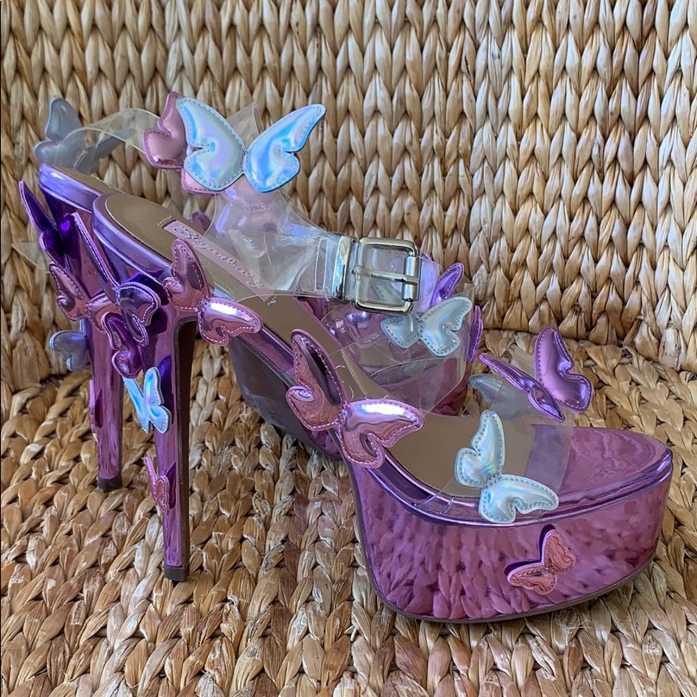 💕Sold out💕 🦋SugarBaby Butterfly Platforms 10M🦋 - Picture 5 of 7